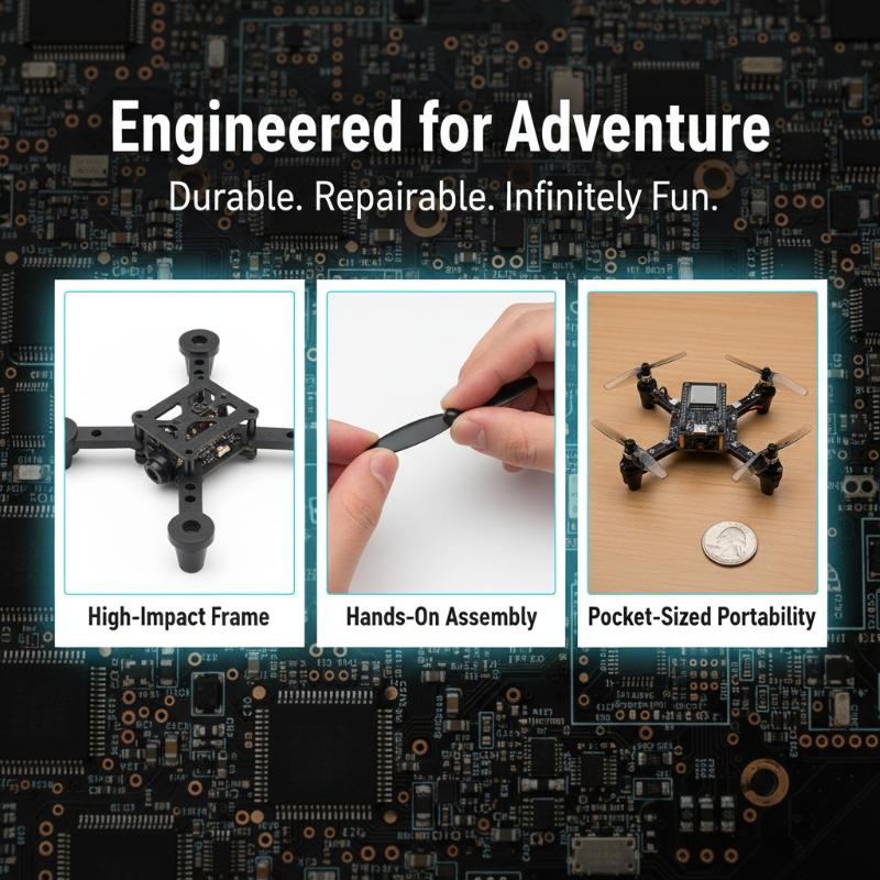 E1 ESP32 Kit de Mini Dron de C - Drone Kit Parts Included reseña y precio