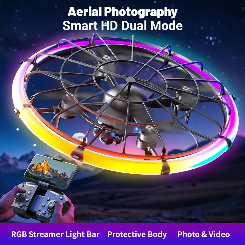 Dron RC JJRC H145 UFO con Lent - Drone Kit With Camera reseña y precio